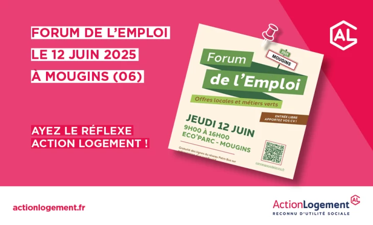 Vignette du forum de l'emploi à Mougins 2025