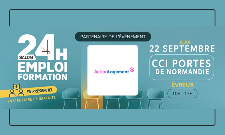  Vignette du salon 24h pour l’Emploi et la Formation à Evreux 2022