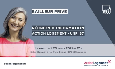 Vignette de la réunion d'information 2024 des bailleurs privés UNPI 87