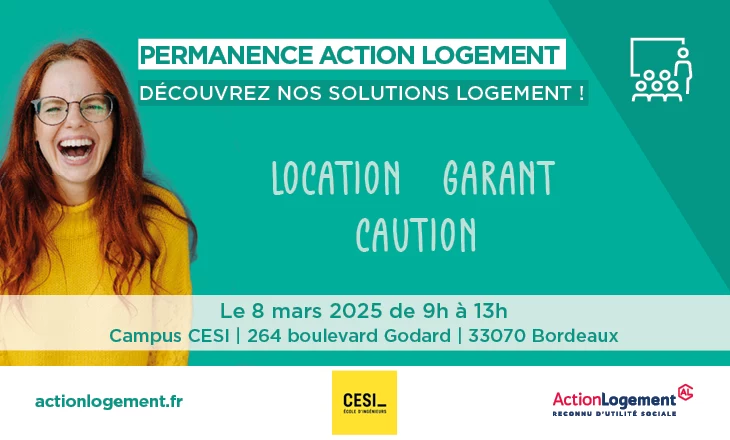 Vignette Portes ouvertes du CESI de Bordeaux mars 2025